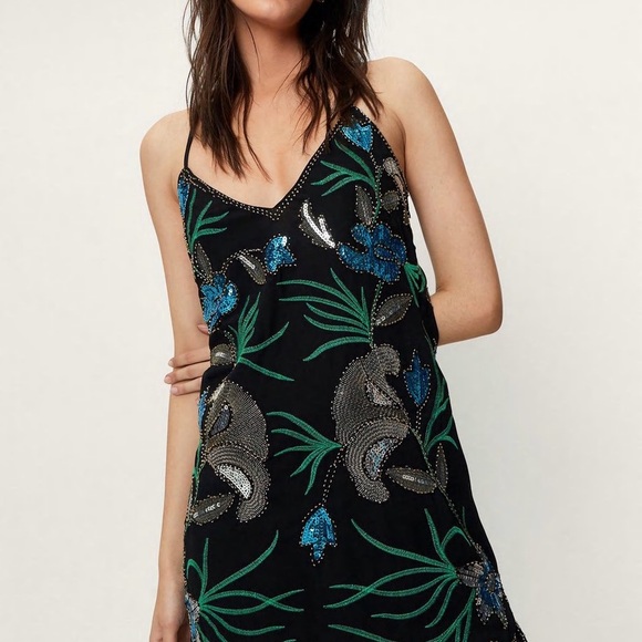 Nasty Gal Embellished Cami Dress - Picture 2 of 4